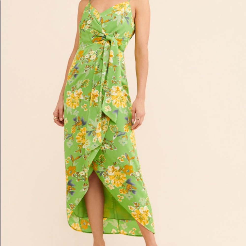4SI3NNA ELSIE LOVES CARL MIDI DRESS, Sz XS, New with Tags